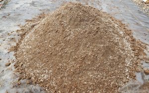 A pile of super soil.